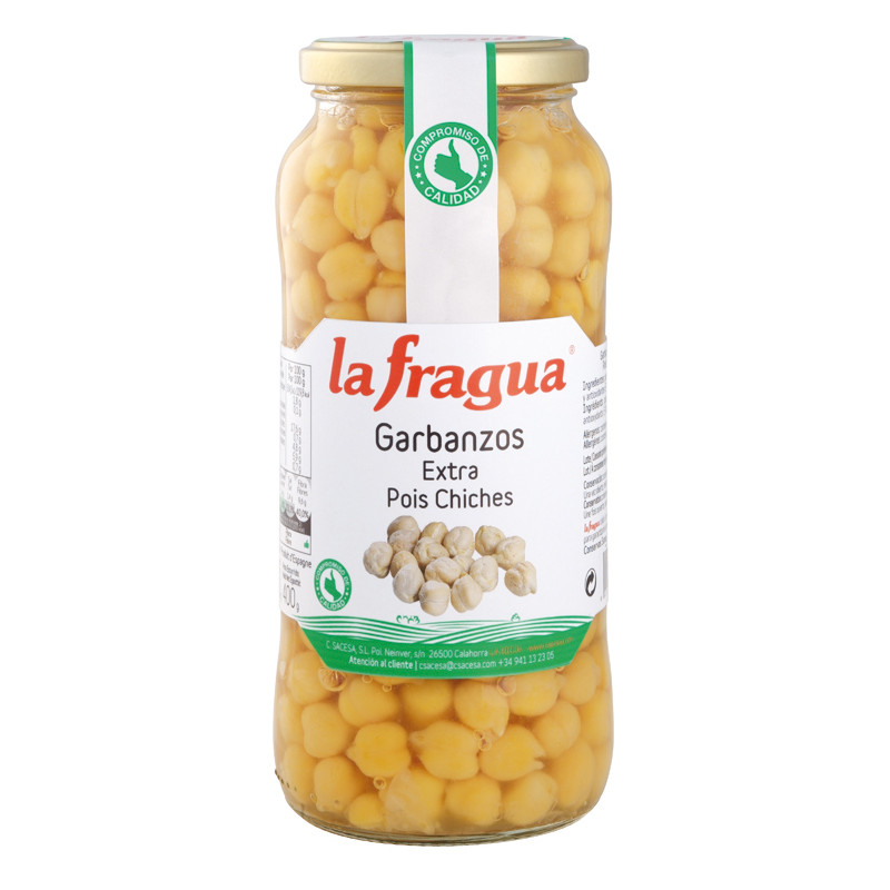 GARBANZOS NACIONALES EXTRA TARRO 12/540g